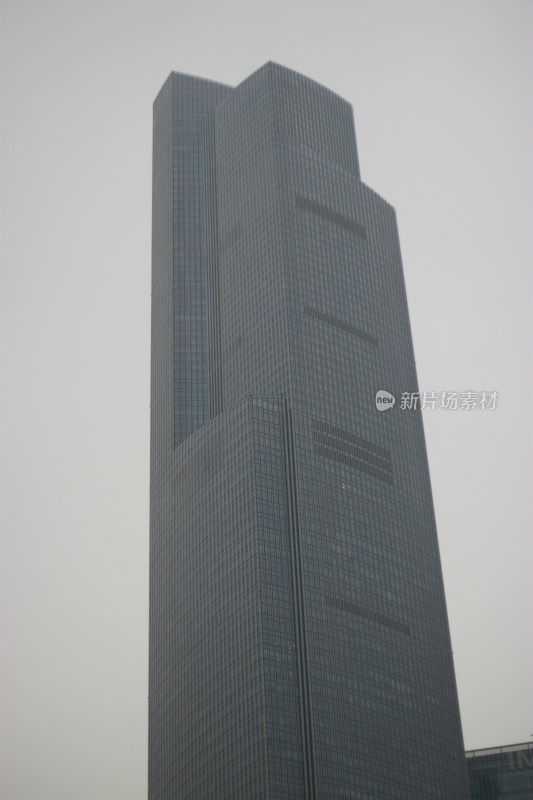 现代高楼大厦仰视景观