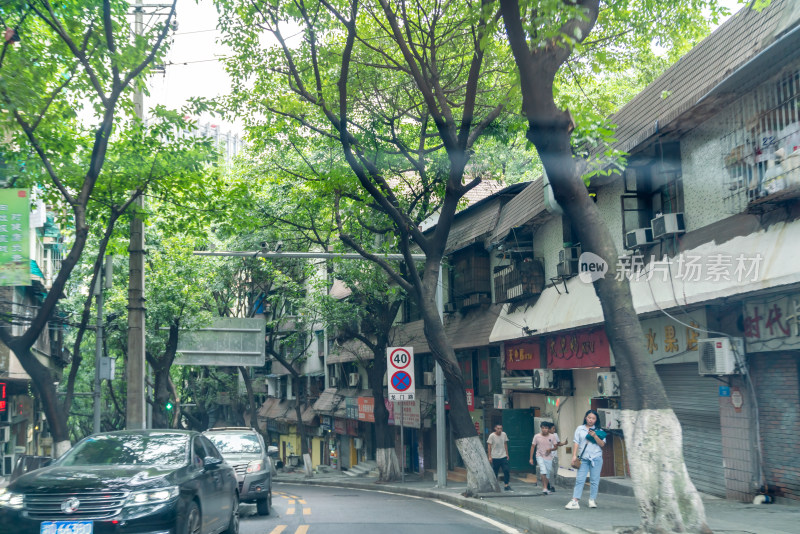 重庆城市街道风景