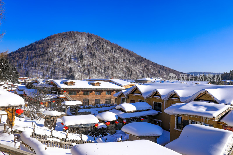 冬季黑龙江省牡丹江雪乡