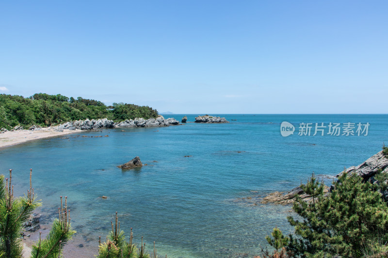 大连金石滩滨海国家地质公园海岸风光