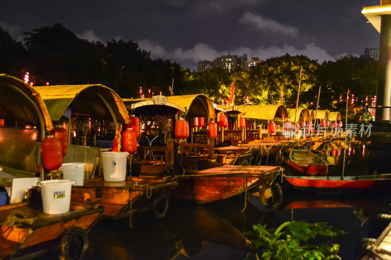 荔湾湖公园夜景