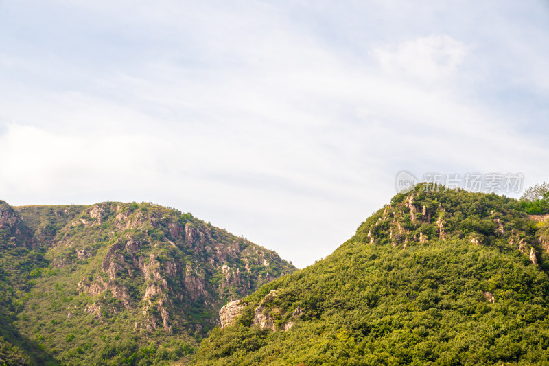 中国河南省伏羲山红石林景区