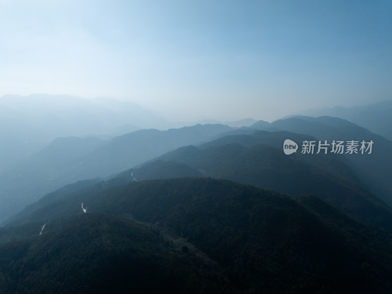 长江三峡巫峡红叶