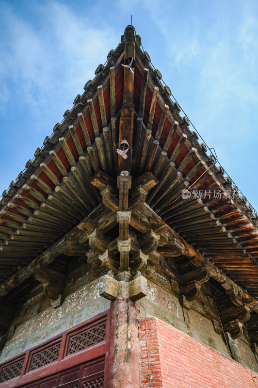 天津蓟县独乐寺观音阁木构建筑