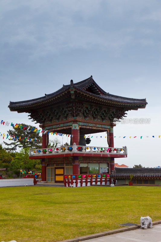 韩国济州岛药泉寺钟楼