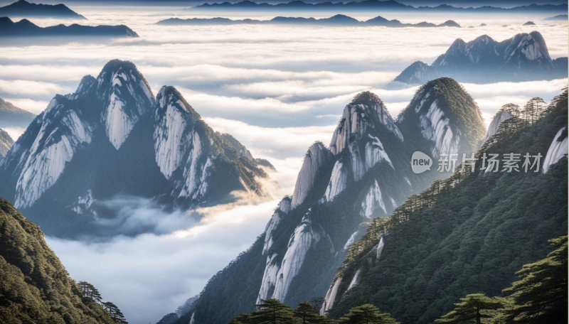 华山自然美景