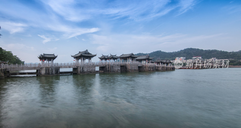 潮州广济桥 潮州湘子桥 潮州景点