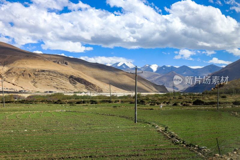 西藏珠穆朗玛峰景区奇林峡