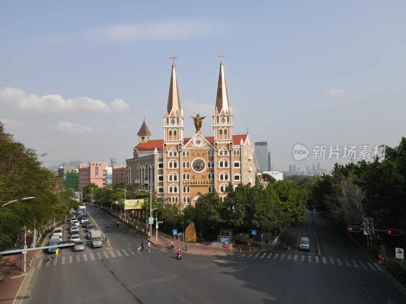 教堂 宗教 深圳宝安 天主教堂 教会