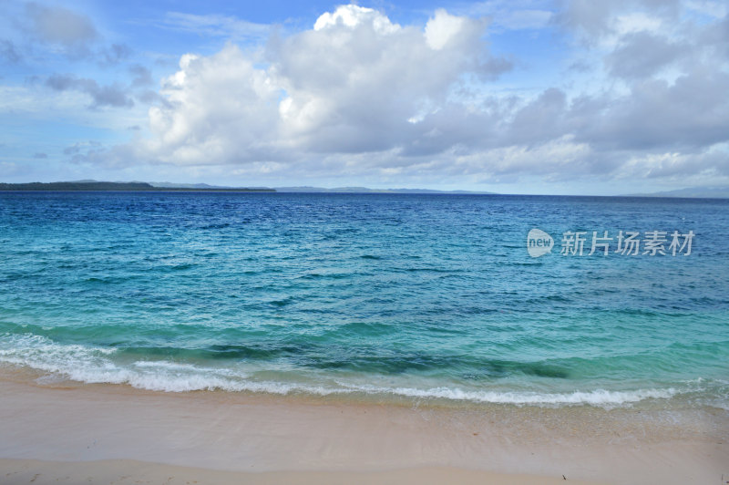 海滩沙滩海岸线