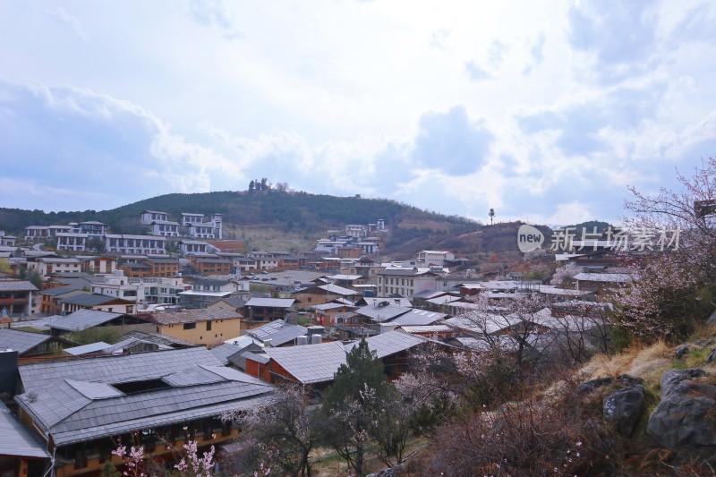 大佛寺山顶的风景