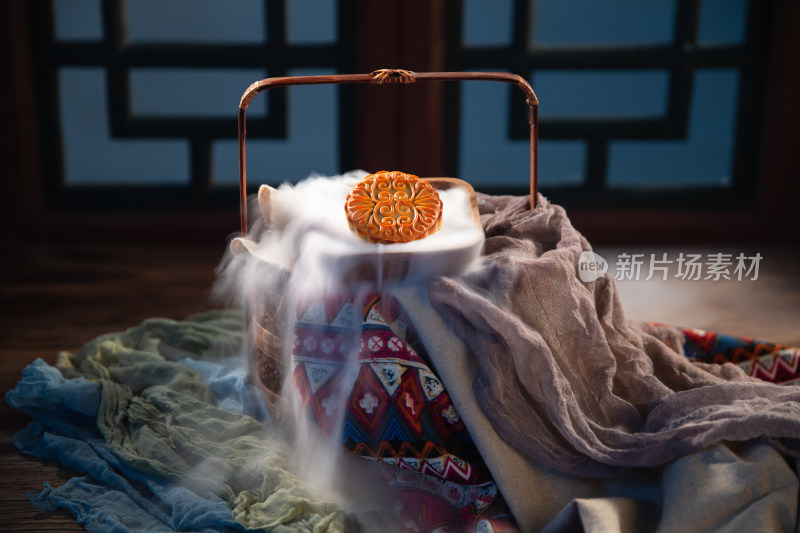 中秋节月饼创意拍摄