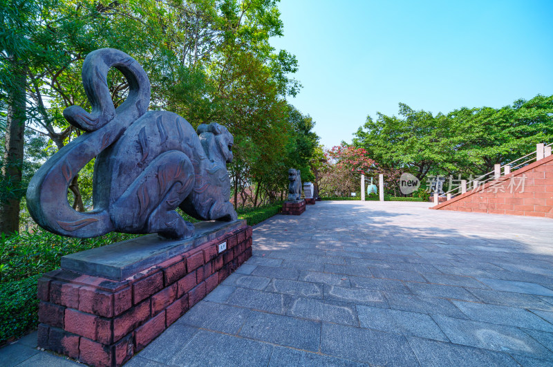 广州雕塑公园古城辉煌雕塑广场创意雕塑雕像