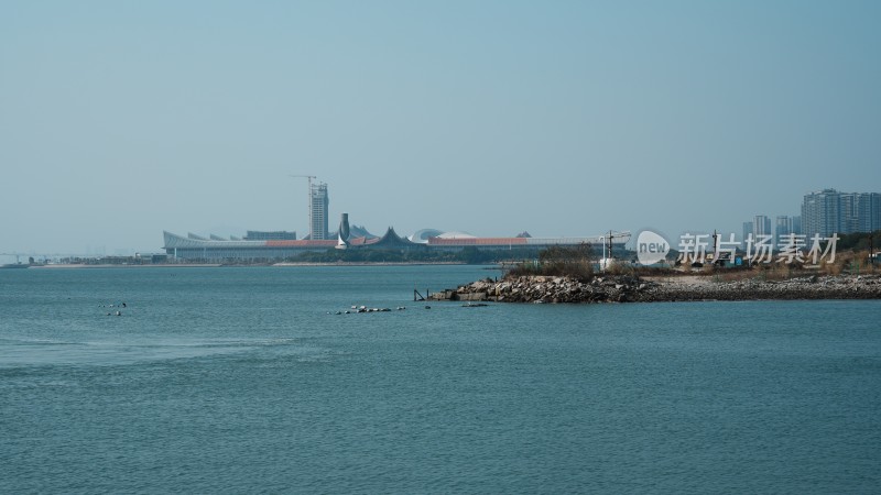 海边富士风空景