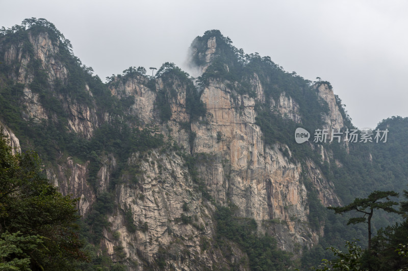 云海中的大明山