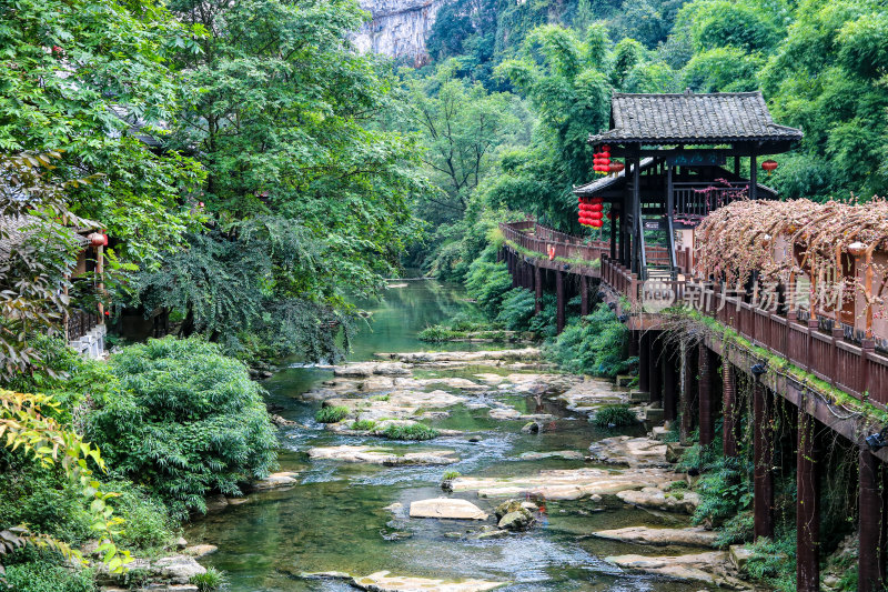 宜昌车溪民俗旅游区国家级土家族特色景区