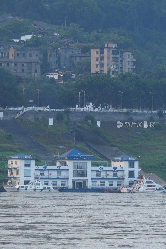 长江公安水上建筑及船只