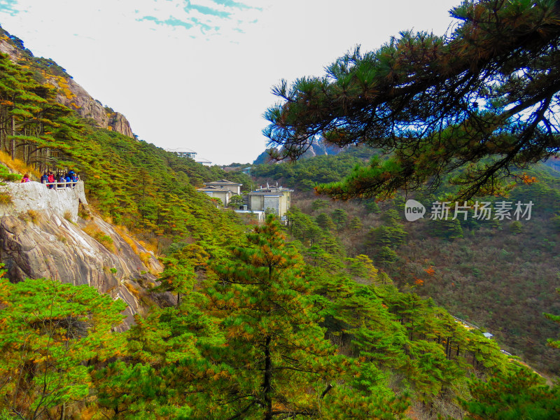 中国安徽黄山旅游风光