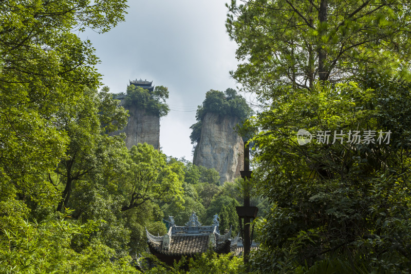 绵阳江油窦团山景区风光