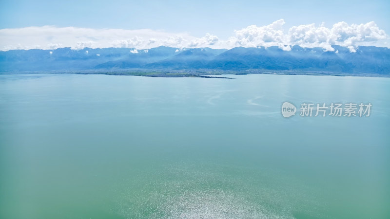 云南大理苍山洱海航拍