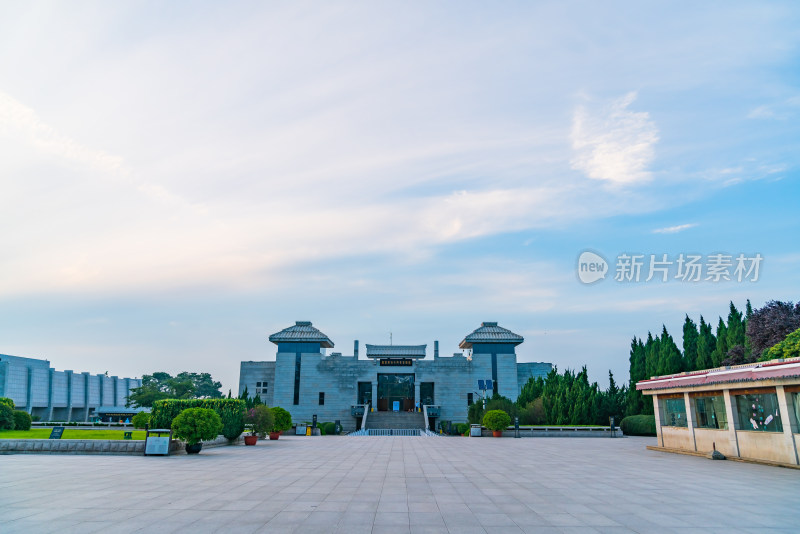 中国西安秦始皇陵博物馆空镜