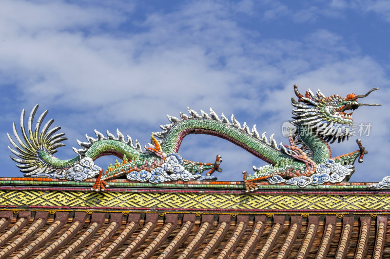 潮州开元寺古建筑精美细节