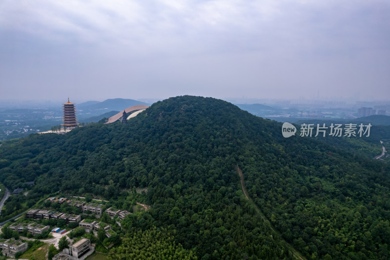 南京牛首山航拍图