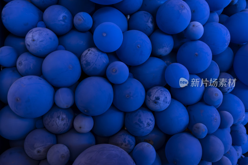 像蓝莓的气球装饰
