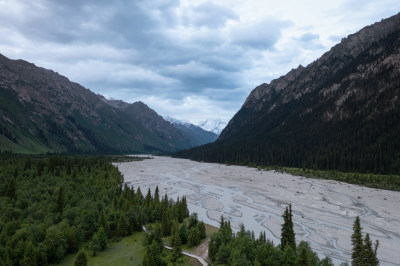 中国新疆夏特古道风景