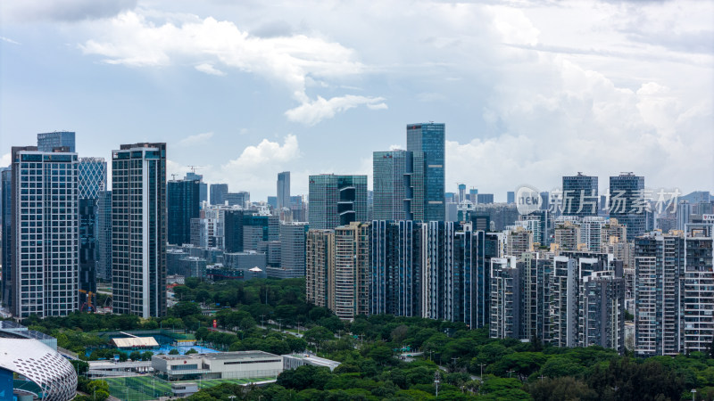 深圳南山粤海街道建筑群