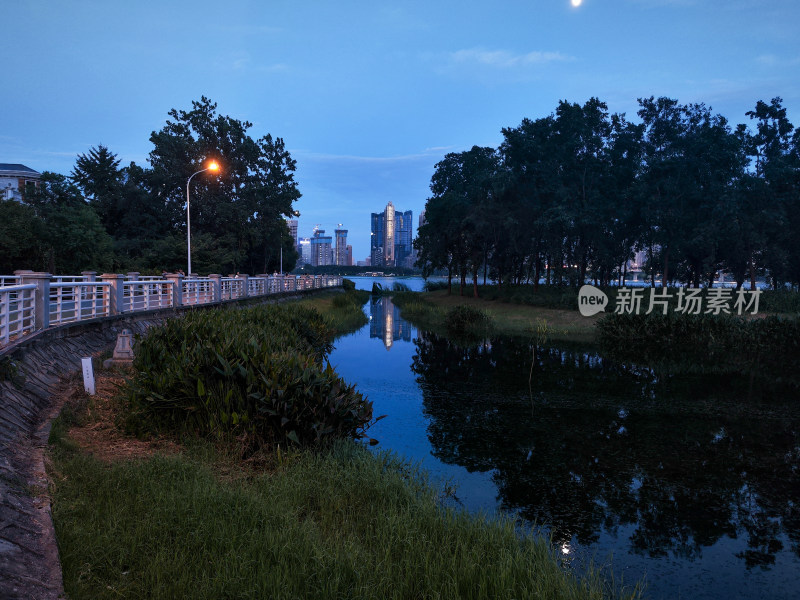 武汉武昌沙湖风景