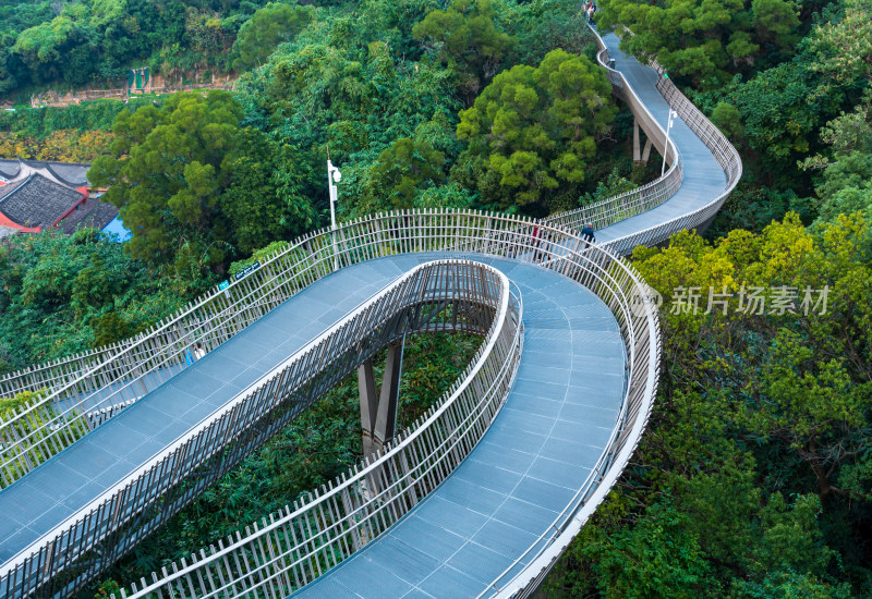 福州福道，一条融合自然与城市风光的步道