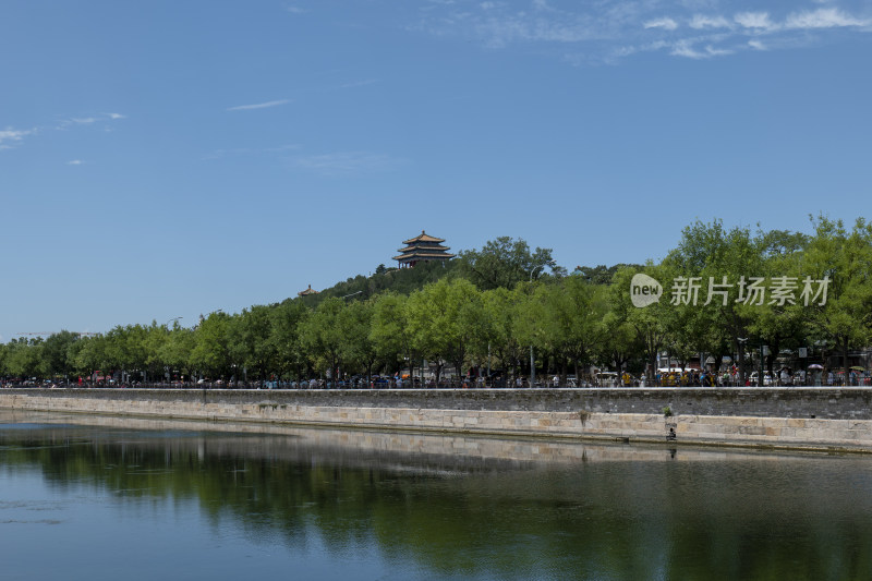 北京景山筒子河