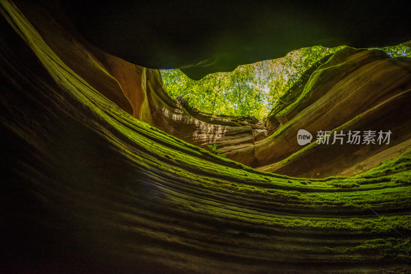 延安甘泉大峡谷