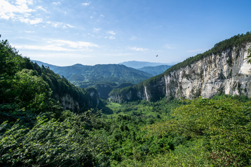 壮丽山河峡谷风光