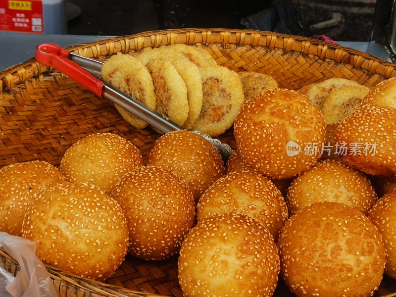 中国四川传统美食早餐