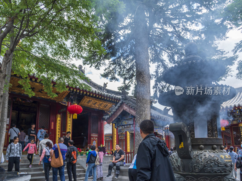 山西五台山黛螺顶