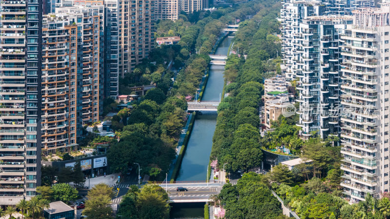 深圳市南山区后海中心河公园