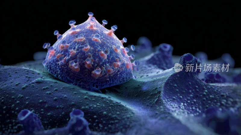 微观视界的细胞特写