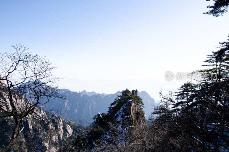 雪后黄山风光