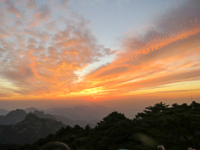 中国安徽黄山旅游风光