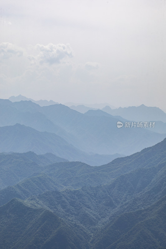 西安秦岭终南山南五台自然风光景点景观