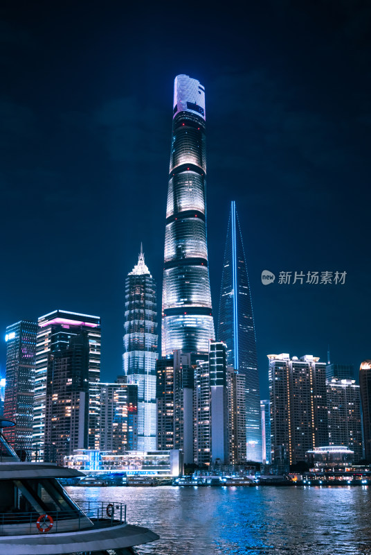 上海夜景航拍