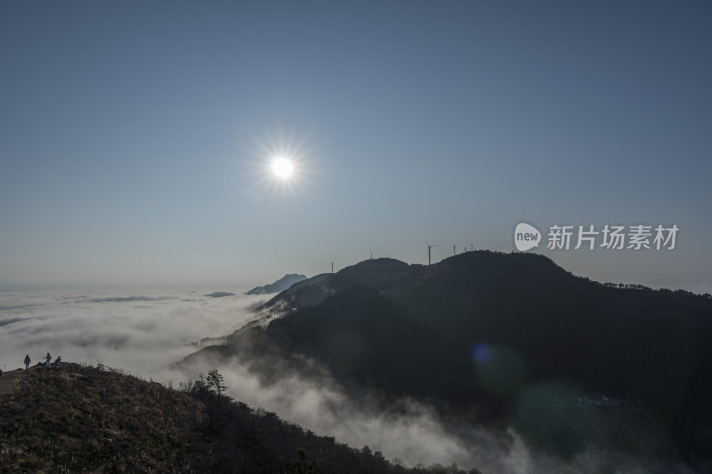 云海之上的日出美景