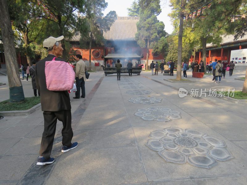 河南洛阳白马寺旅游风光