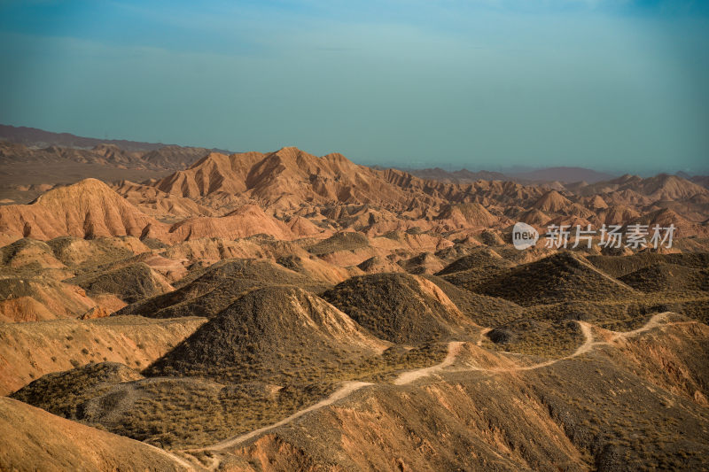 甘肃张掖七彩丹霞风景