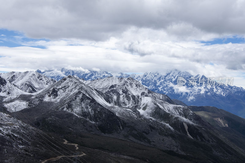 川西之旅雪山