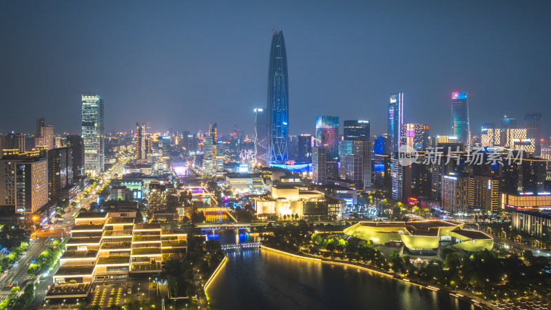 宁波 东部新城 夜景