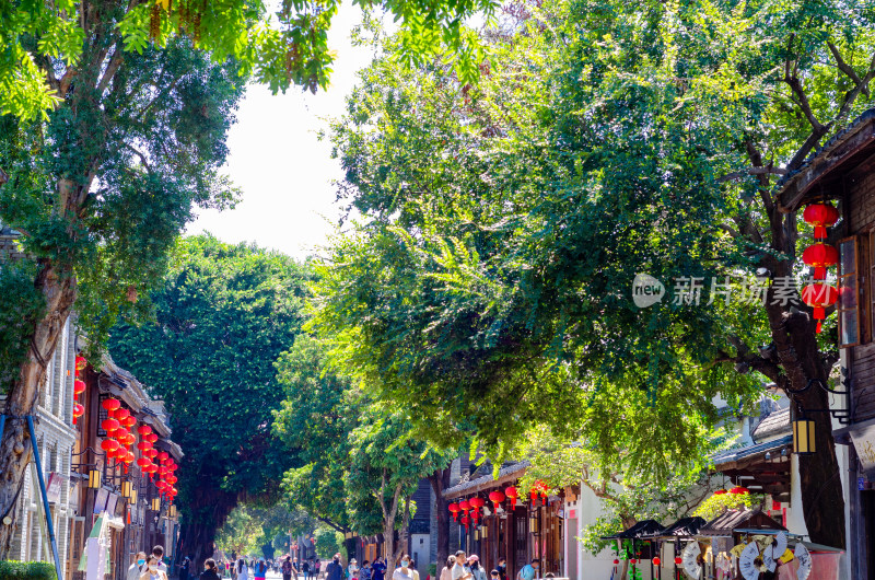 中国福建福州三坊七巷的街道