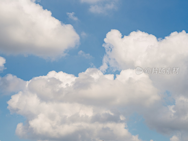 天空蓝天白云云朵高清背景壁纸素材